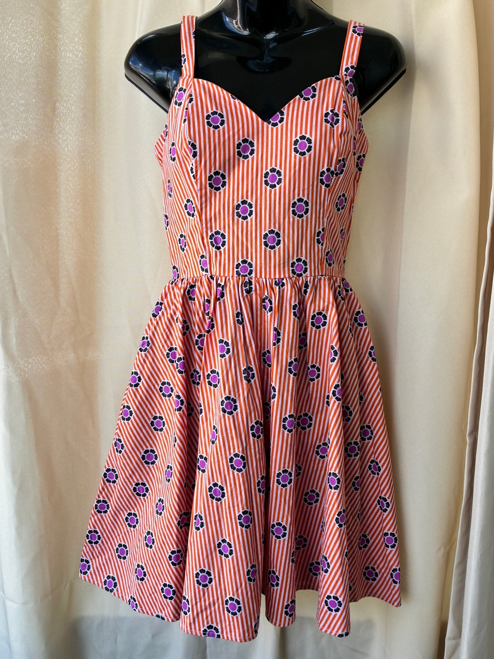 Bernie Dexter BB Ferrari XS Fit & Flare Gail Dress in Wallflower Print